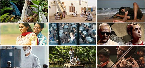 Some of the posters of the movies to be screened at the Indian Film Festival of Bhubaneswar
