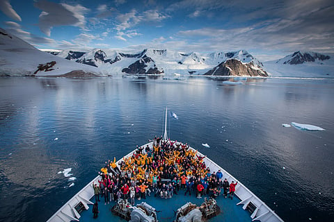 The aim of the annual polar expedition is to create awareness about the 2041 Treaty that protects Antarctica