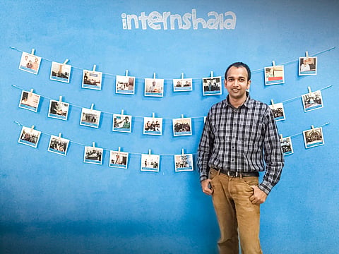 Sarvesh Agrawal, the founder of Internshala