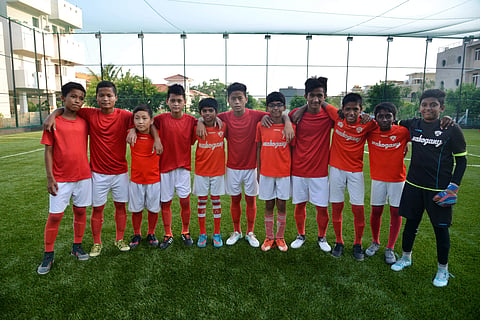 The children are trained by AIFF certified coaches at FC Madras