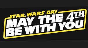 Happy Star Wars day to everyone and May the fourth be with you!
