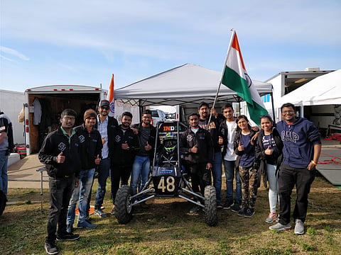 Team Nemesis bagged the fourth position at the Baja SAE Maryland
