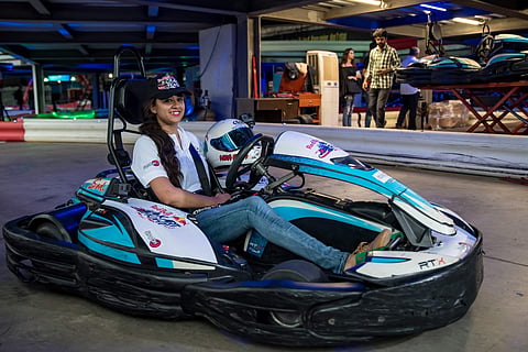Mira is the youngest and the first Indian woman racer to enter Euro JK series