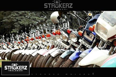 To spread the message of safety, these riders will be covering a 5 kilometre-long stretch