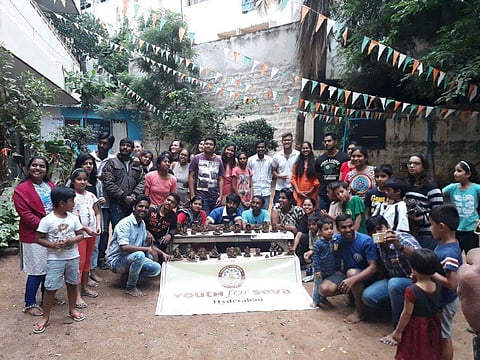 Their constant efforts have made thousands of people from Bengaluru and Hyderabad shift to much more environment-friendly modes of celebration
