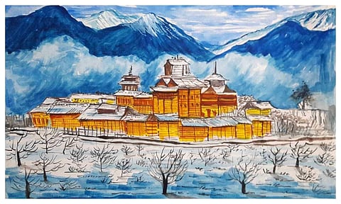 A painting by Pranav Verma (Pic: Pranav Verma)