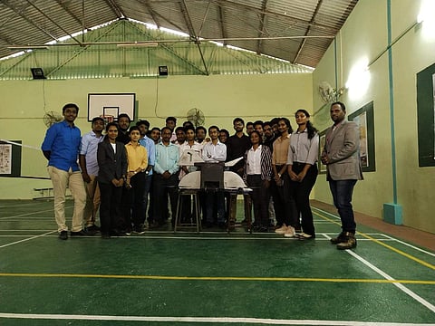 Karunakaran says that he had been planning such a project for a long time but it would have not been possible if the students were not so passionate about it (Pic: Dr CS Karunakaran)