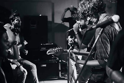 Waffles and Warfare, a name that decribes the kind of music this Chennai-based band performs