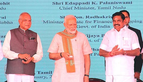 EPS with PM Narendra Modi