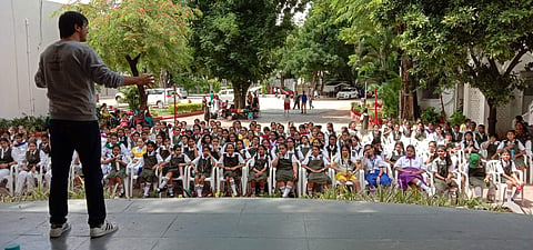 They also conduct workshops in schools and corporate companies | (Pic: Coliseum Productions)