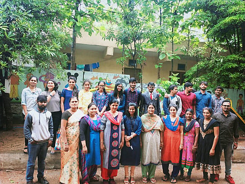 Lavanya and team | (Pic: Be The Change)