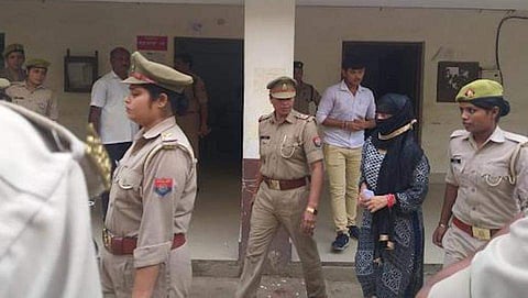The girl being taken to court (Pic: Sourced)