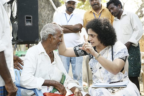 Dr Menon doing what she loves | (Pic: Dr Bindu Menon Foundation)