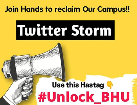 Call for Twitter storm on October 14, 2020