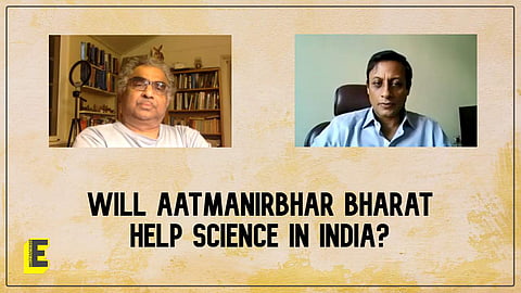 In conversation with Dr Arindam Ghosh and Dr Srinivas Kulkarni (Pic: EdexLive)