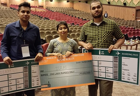 Swati Hegde, Nihal Konan and Shridhar Hegde are the winners