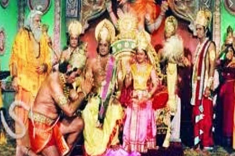 Ramayan started re-airing earlier this week