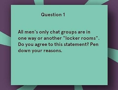 The group's initiative was received with a strong flow of responses