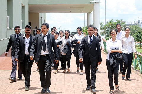Students at Institute of Technical Education and Research