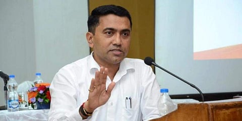 File Photo: Goa CM Pramod Sawant (Pic: PTI)