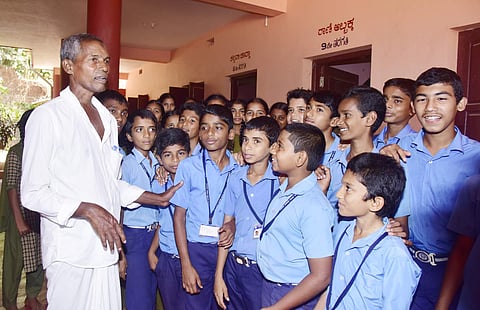 Padma Shri Awardee, Harekala Hajabba (Pictures: Express)