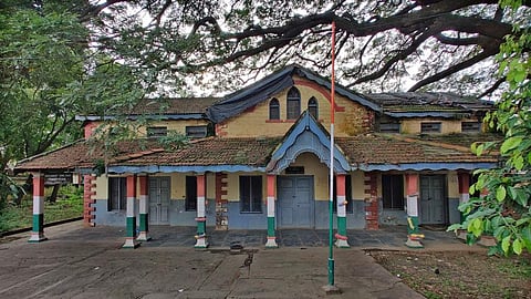 Government Tamil Higher Primary School that lacks electricity (Picture: Ashish Krishna)