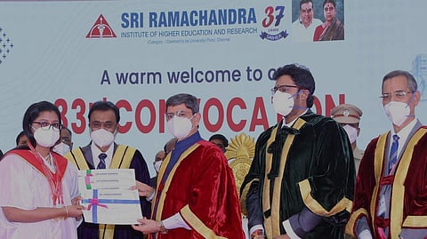 Image from the convocation | Pic: SRIHAR