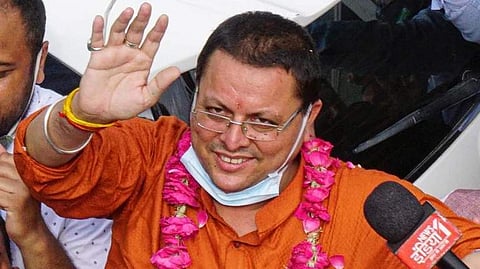 Uttarakhand Chief Minister Pushkar Singh Dhami | Pic: PTI