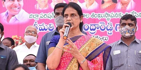 Sabitha Indira Reddy, Education Minister, Telangana