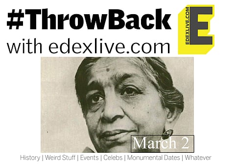 Sarojini Naidu | (Pic: Internet)
