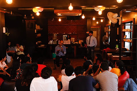 The group organises workshops on mental health
