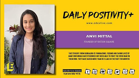 Anvi Mittal, Founder, Ration Square (Picture: Edexlive)