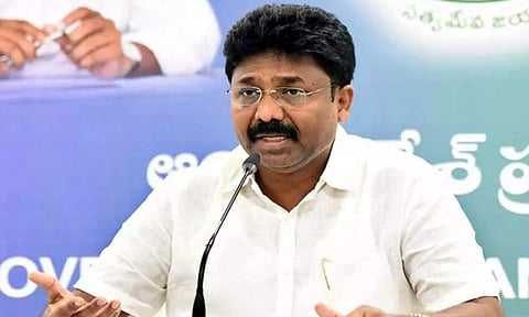 Adimulapu Suresh, Andhra Pradesh Education Minister | Pic: Wikimedia Commons
