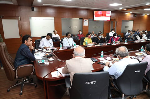 NEP implementation was discussed with media representatives in Bengaluru (picture: Twitter)