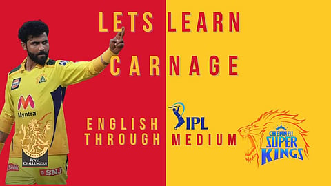 English through IPL | Pics: Vigneshwaran M