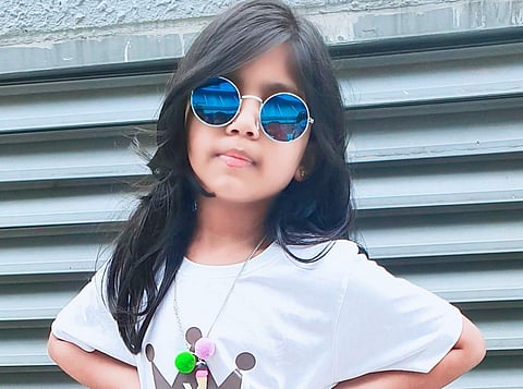 Yashica Raj, Youngest rapper (Pictures: Mohan Babu)