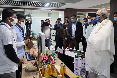 CM at the launch | (Pic: Startup Odisha)