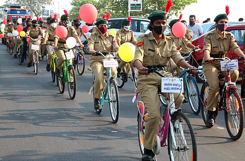 NCC cadets in Kerala | File Photo | Pic: Express