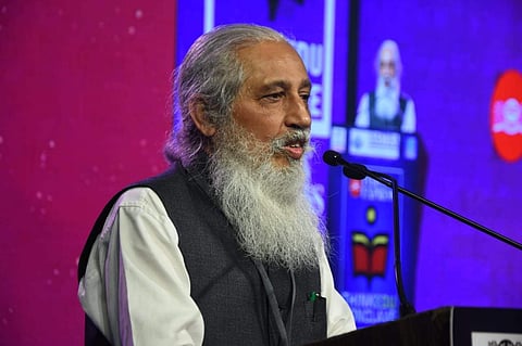 Anil Sahasrabuddhe at the ThinkEdu conclave | Pic: TNIE