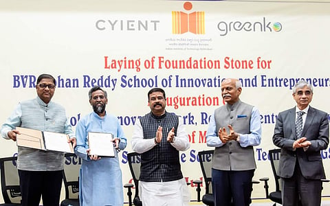 The MoU was signed in the presence of Education Minister Dharmendra Pradhan | Pic: EdexLive