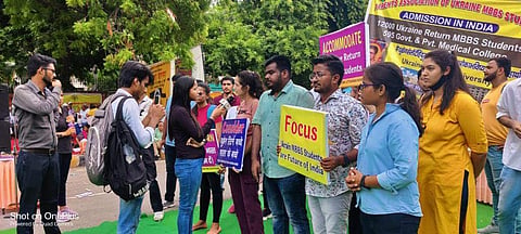 Image from the protest | Pic: PAUMS
