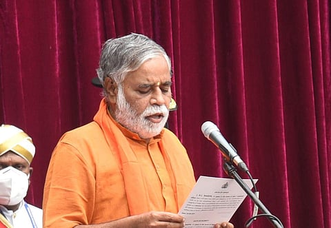 File photo of Education Minister BC Nagesh | (Pic: Express)