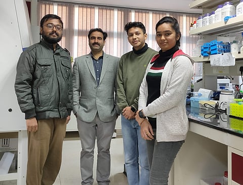 Researchers from IISER Bhopal who came up with the genome sequencing | (Pic: IISER Bhopal)
