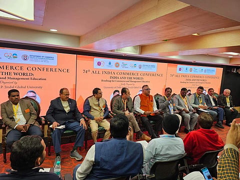 74th Annual All India Commerce Conference | (Pic: OPJGU)
