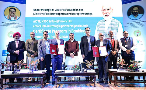 At the MoU signing ceremony | (Pic: NSDC)