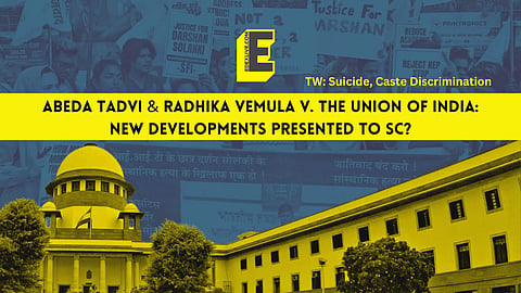 The affidavit aims to assist the SC in understanding the problem caste discrimination on campuses. | Pic Credit: EdexLive