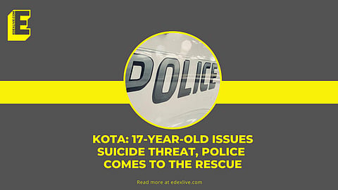 The student was rescued in 20 minutes. | Pic: Edex Live