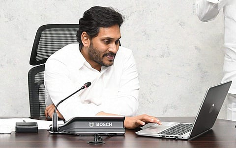 File photo of CM Jagan Mohan Reddy | (Pic: Express)