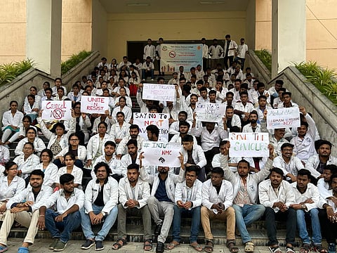 Protest visuals from Balasore, Odisha | (Picture: Source)