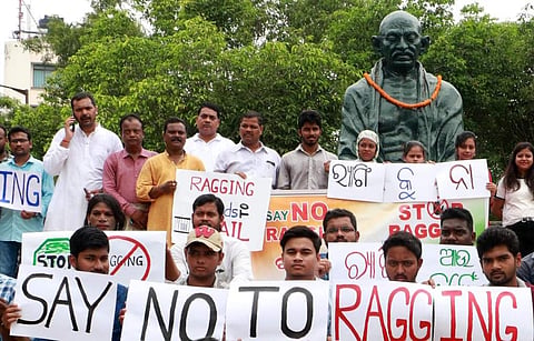 Representative picture of anti-ragging rally | (Pic: Express)